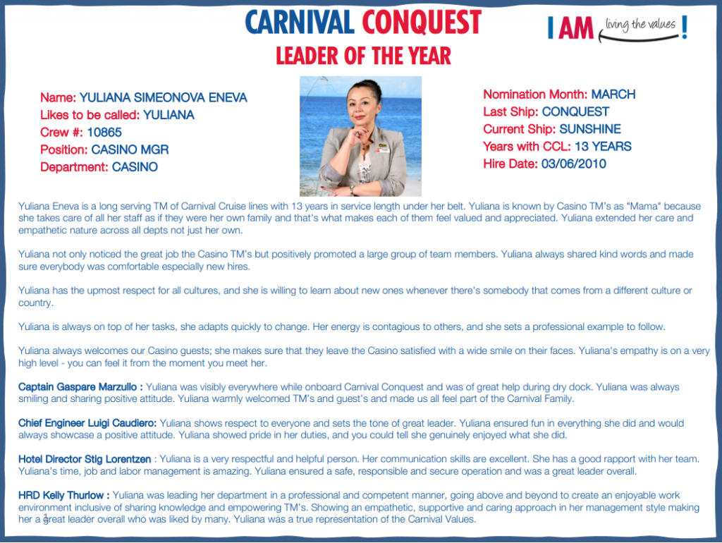 Celebrating Excellence Ocean Players Club