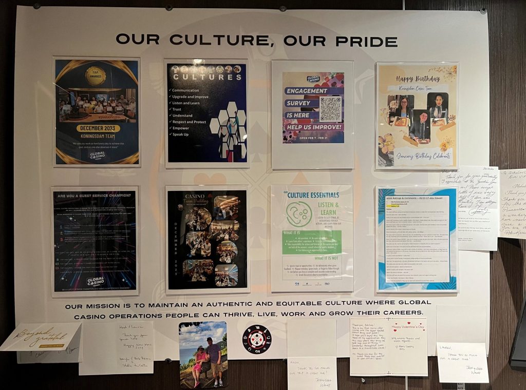 Recognition Boards February Ocean Players Club